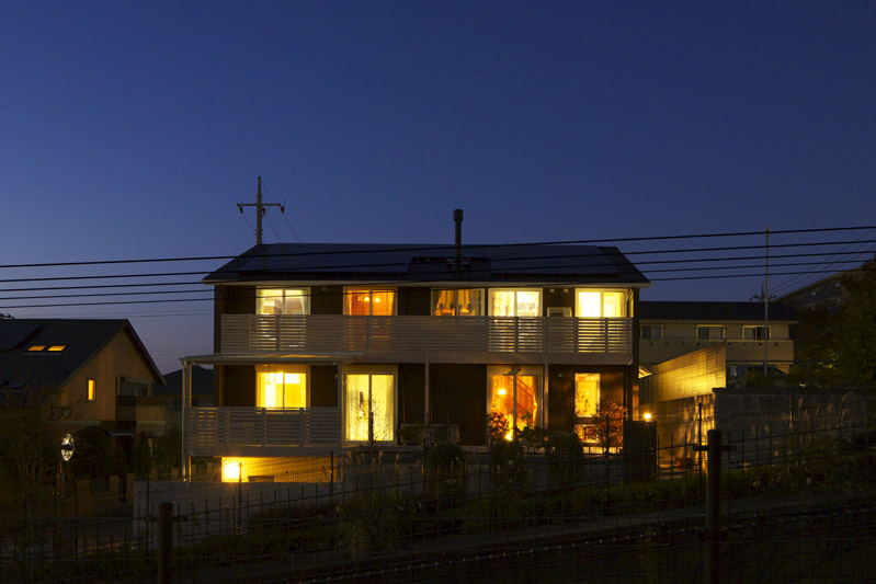 注文住宅　二階建て　デザイン例